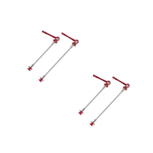 Brochette de vélo accessoires de cyclisme axe de roue alliage de titane léger - 6