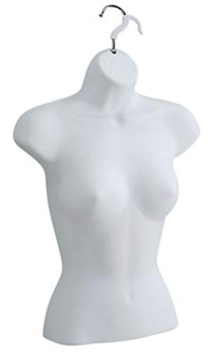 Female Molded White Shirt Form - Fits Women’s Sizes 5-10