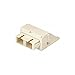 Panduit CMDBUSCZBU Single-Mode Adapter Module Zirconia Ceramic Split Sleeves, Blue
