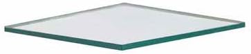 SSB 14x28 Stainless Steel Wind Glass (18 Piece)