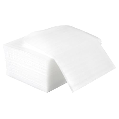 Baluue 100 piezas Bolsas de Embalaje de Espuma Epe Protección Acolchada para Cristalería Vajilla y Objetos Frágiles Envío Seguro