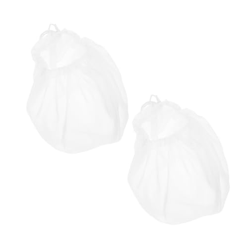 iplusmile 2 piezas Bolsas Filtro Reutilizables para Colar Alimentos Malla Fina Resistente para Filtrar Verduras y Líquidos Práctica y Duradera para Cocina
