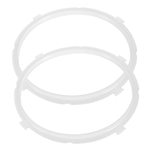 Gatuida 2Piezas Anillos de Reemplazo de Silicona para Olla de Presión Eléctrica de Compatible con Cocinas Accesorios de Sellado y Seguro para Cocción Presión