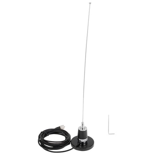 Antenne camion et voiture universelle avec rallonge de 400 cm et ventouse signal radio stable