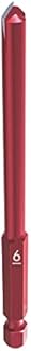 Tile Drill Bit Ø 6mm, Professional HEX-9 Self Centring Ceramic Drill Bits For Precision Drilling of Porcelain, HardCeramic, Roof Tiles, Glass, Natural Stone, Mirrors, Glazed Tiles, Mosaic