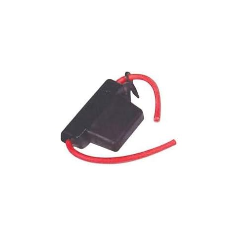 Inline Maxi Fuse Holder with Cap, 6 Ga. Wire Leads (1 per pack) Cover