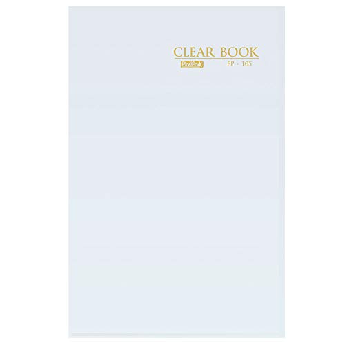 PASTA CATALOGO CLEAR BOOK PP OF.C/40 ENV.CRIST, Plast Park, 3169, Incolor
