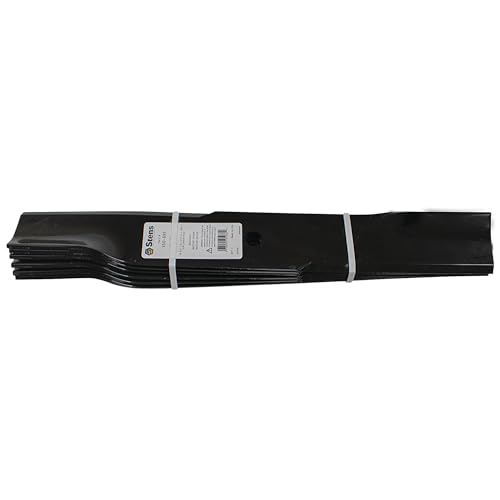 Stens New Stens Lawnmower Blade, 6 Pack, 350-695-6 Compatible with/Replacement for Hustler 797696, 601124Y, 601124X, 601124
