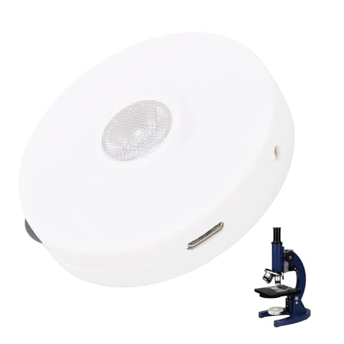Plyisty LED-Beleuchtung Für Mikroskope, Gleichbleibend Hohe Lichtintensität, Stufenlose Dimmung, LED-Weißlicht Und Spiegel, Passend Für Die Meisten Mikroskope