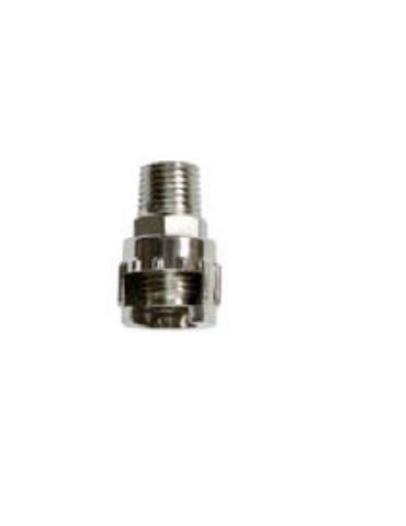Raccordo con dado fresato 1/4 M
