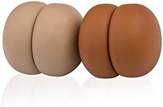 Magnetic Hijab Pins: Matte Black, Matte White [2-Pack] [World's Strongest Hijab Magnets]