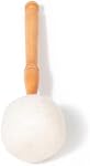 Drum Mallet Wool Felted Drum Stick - 9 Inches Wool Mallet for Gongs & Large Singing Bowls by Himalayan Bazaar