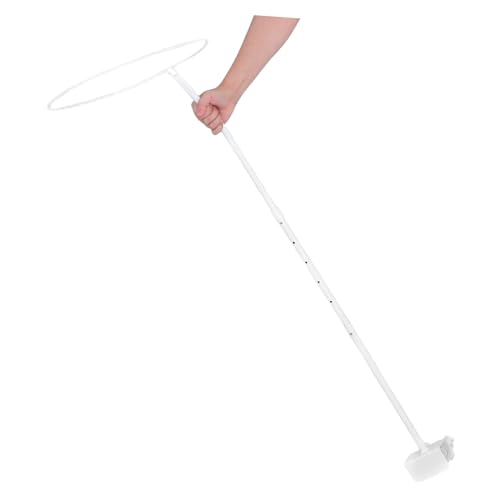 Support ciel de lit blanc anti-moustique sécurisé pour berceau - 5