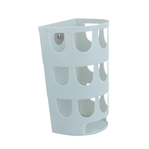 Mikikit Pet Feeder Bowl Plastic Feeding Container for Rabbits Birds Random Color Deep Minimize Mess Durable Convenient for Animals Random Color