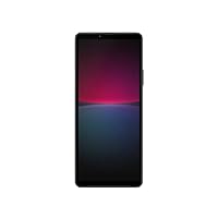 Sony Xperia 10 IV - 6 Inch 21:9 Wide OLED display - Triple Lens Camera - 3.5 mm audio jack - 5000mAh - 161g - SIM free - Dual SIM hybrid - Black (Renewed)