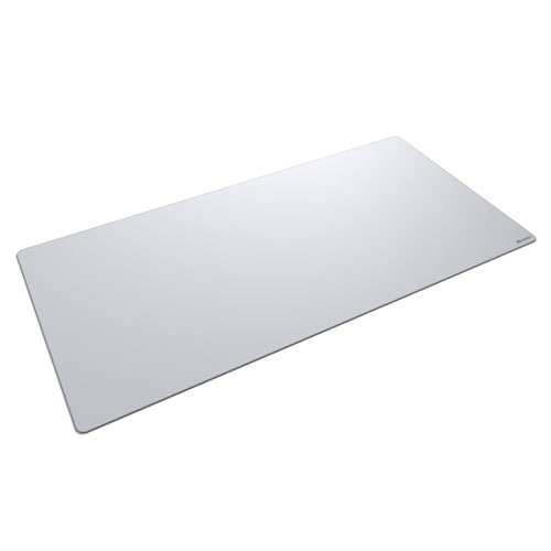 Image of GLORIOUS Gaming Mouse Pad GMP 2 - XXL - Spill-Proof Mouse Pad, Optimised for Gaming Sensors, Balanced Surface for Speed & Control, Stitched Edges - 915mm x 460mm x 3mm - White 2XL Desk Mat