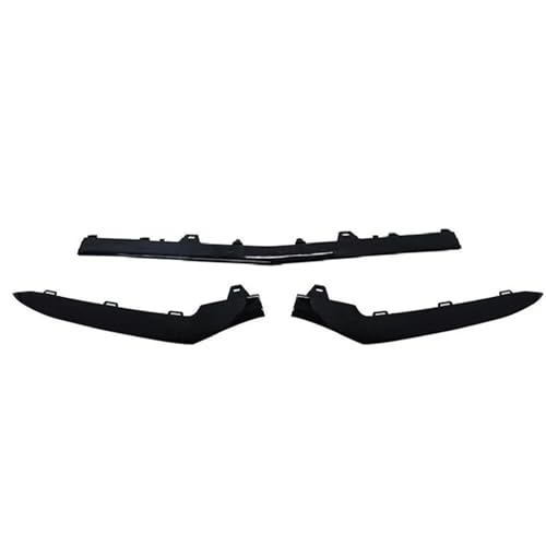 Kit inférieur de pare-chocs avant W212 becquets finition noire premium Classe E