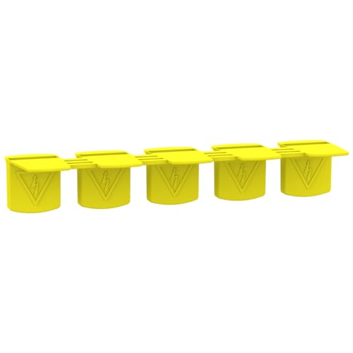 Cache-dents pour peignes M8 pour sécuriser les tableaux Schneider Electric