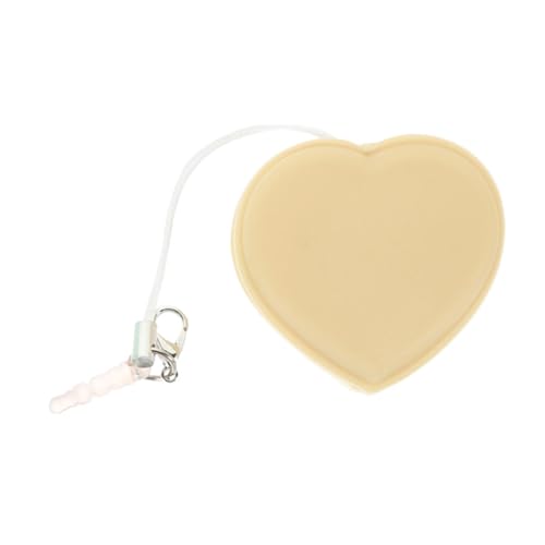 SHERCHPRY Toallita De Limpieza Forma De Corazón Limpiador Portátil De Lentes y Pantallas Para Teléfonos Tabletas y Gafas Lavable y Reutilizable Con Decorativo