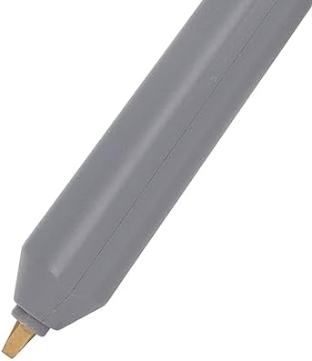 Miniatura 9 de Diydeg Bolígrafo de papel de aluminio térmico con 4 tamaños de puntas de metal, juego de bolígrafos de aluminio calentados en caliente para hacer