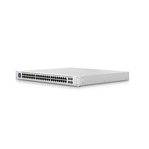 Ubiquiti Switch Enterprise 48 PoE | 48-Port Managed Layer 3 Multi-Gigabit PoE Switch (USW-Enterprise-48-PoE)