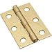 National Mfg.: 2-1/2 Inches Brs Pin Hinge N146290 -2Pk