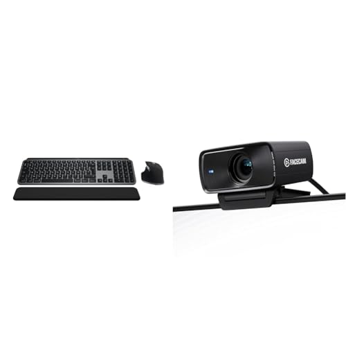 Logitech MX Keys S et webcam Elgato Facecam MK.2 pour réussir vos réunions en télétravail