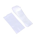 NUOLUX 100個入り 使い捨てアイスキャンディー型用バッグ 耐久性 素材 自家用アイススナック作成 氷作りに適した透明バッグ