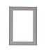 CountryArtHouse Charcoal Acid Free 12x16 Picture Frame Mats with White Core Bevel Cut for 8.5x11 Pictures - Fits 12x16 Frame - One Mat