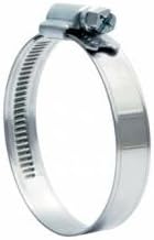 Hose Clamps W2 80-100 mm/Band Width 12 mm/Galvanised/Worm Thread/Pack of 10