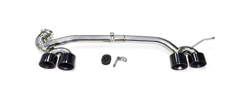Sorties d'échappement BMW F30 F31 318i look M3 finitions haut de gamme argentées