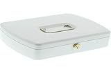 Burg-Wächter Office 2257 Cassetta di Sicurezza con Fessura per le Monete, Bianco