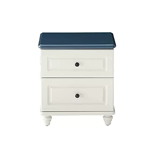 Table de chevet en bois blanc aux finitions soignées - 2
