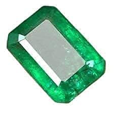 Émeraude véritable de 9,25 ratti pour bague de fiançailles sur mesure
