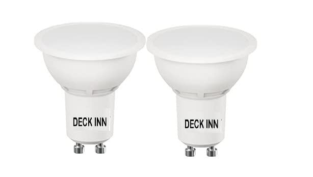 3 x LED GU10 5W=50W Halogen Reflector GU10 Spot Light Bulbs, Non Dimmable Warm White 2700K 350lm,Mains 240V, 36° Beam Angle.