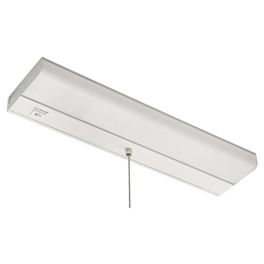 AFX 18" T5L LED Closet Light - Pull Chain - White - Adjustable CCT
