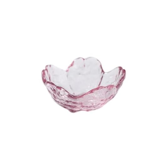 19+ Creative Coffee Table Arrangement Ideas to Elevate Your Living Space 6 LJCA Small Glass Jewelry Dish, Decorative Crystal Tray for Vanity Flower Ring Bowl for Jewelry, Trinket, Pink