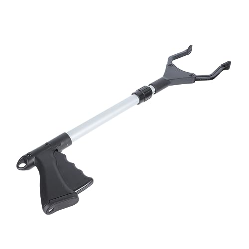 Healvian Pince Ramasse DéChets Aluminium Pratique Pour Jardinage Outil De Ramassage De DéChets ExtéRieurs Avec PoignéE AntidéRapante 66 Cm