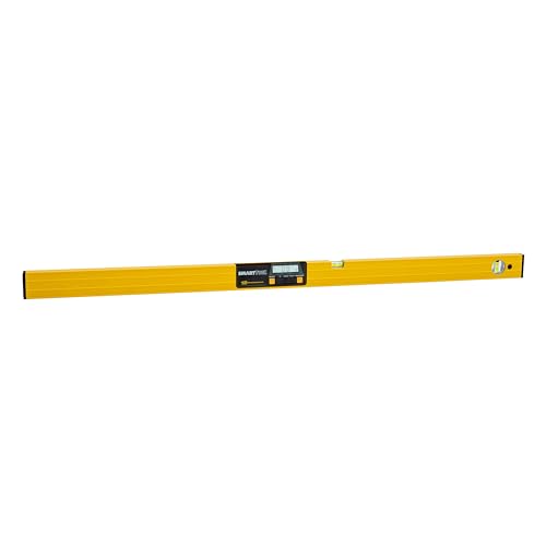 Image of M-D Building Products 92296 SMARTTOOL 48 Inch Digital Level: Precision Measurement with LCD Screen, Audible Alerts, Water Resistance, High Visibility, and Heavy-Duty Aluminum Frame