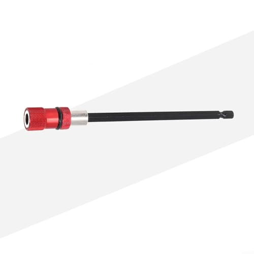 Eawfgtuw for Self-Locking Extension Rod for /4 Inch Shank Magnetic Screwdriver Bit Holder, Compatible with Electric Drill, Charging Drill, Pneumatic Air Tools,(150mm)