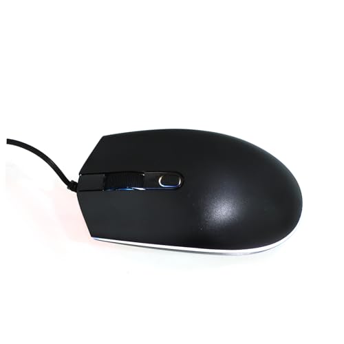 Ratón cable con luz LED Lurrose ideal para trabajar de noche con total precisión