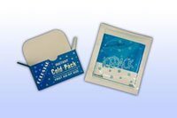 4886737 PT# 10450 Pack Cold Coldstar 5x5-1/2" Instant Disposable 50/Ca Made by Allegiance-Jack Frost