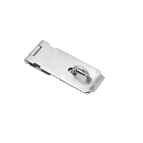 Serrure de porte en acier inoxydable loquet d'agrafe pour cadenas de ménage et boîte en bois