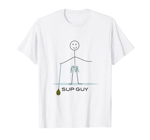 Funny Mens Paddleboarding, Garçons SUP, Paddleboarder T-Shirt