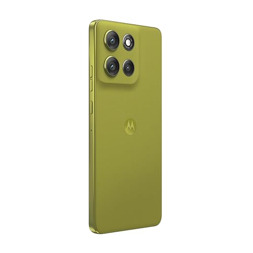Motorola Moto G86 8/256 Go, Appareil Photo 50 MP + capteur Anti-Scintillement, écran 6,67" pOLED 120 Hz, Batterie 5200 mAh, MediaTek Dimensity 7300, Android 15, Golden Cypress, G56, Pantone Golden