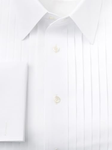 Paul Fredrick Men's Tailored Fit Non-Iron Cotton Tuxedo Shirt3