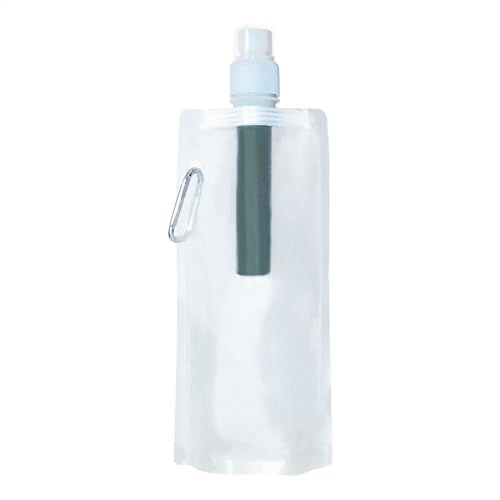 Filtro per la depurazione 'acqua, portatile, per escursioni, con convertitore in silicone, purificatore d'acqua portatile con filtro a carboni attivi, per arrampicata in montagna, campeggio,