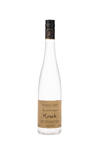 NUSBAUMER Kirsch - Eau de vie classique - 45% Alcool - Origine : France, Alsace - Bouteille 70 cl, 700 milliliters