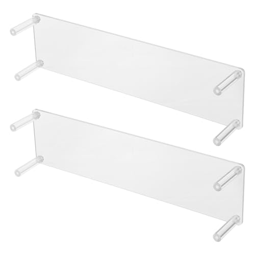 KALLORY 2pcs Acrylic Hand Rest for Painting and Drawing, Ergonomic Drawing Aid for Artists, Boosting Accuracy Unobstructed View, for Classrooms and Outdoor Sketching Sessions