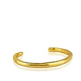 TOUS Pulsera con Baño de Oro 18 Kt sobre Plata de Primera Ley Duna Tube, Colección Duna